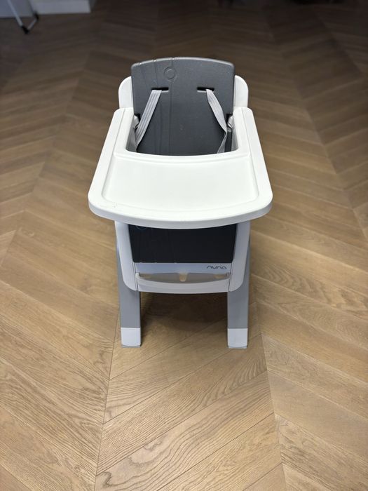 Scaun de masa Nuna Zaaz Pewter Alb/gri