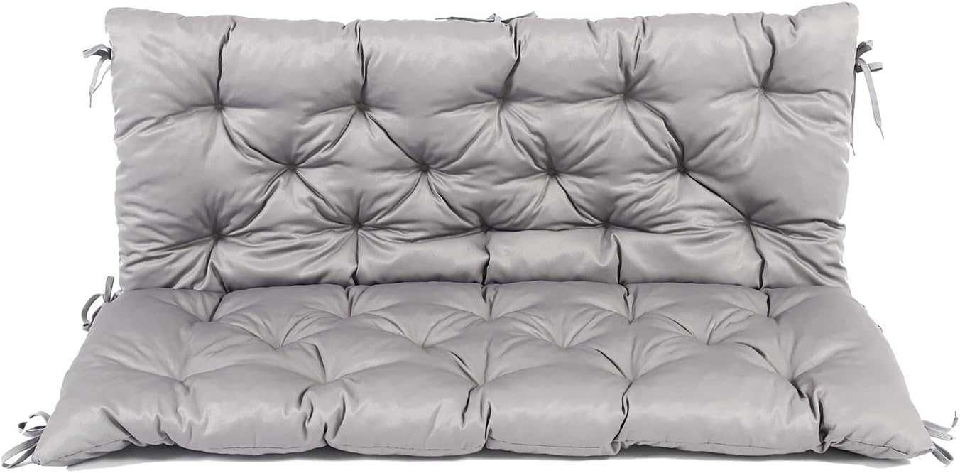 Perna pentru mobilier paleti 120x98x8 cm , gri deschis