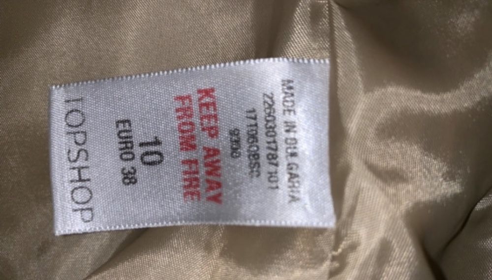 Jacheta - Sacou in  TOPSHOP