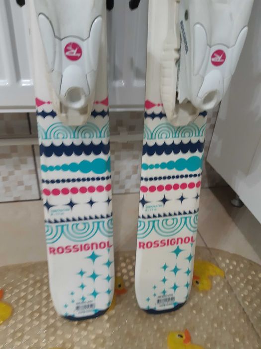 Schiuri copii Rossignol 128 cm pentru fete