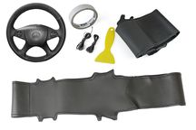Кожен калъф за волан шиещ МЕРЦЕДЕС - W204 /Mercedes W204