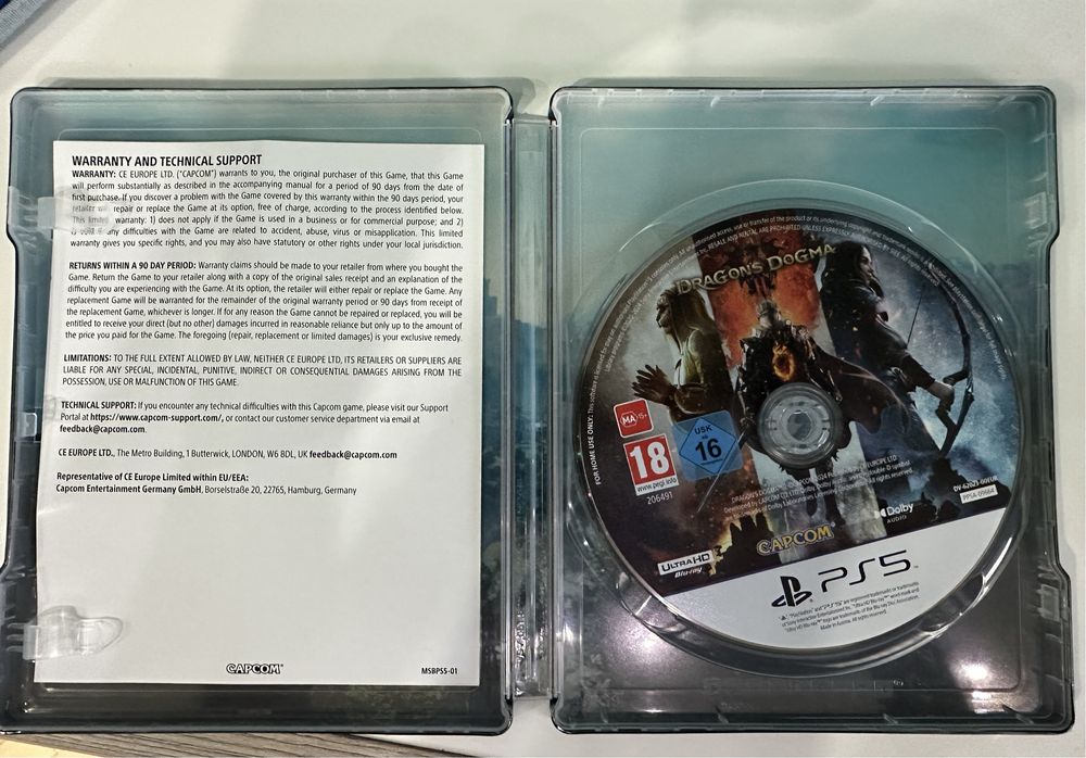 Dragon dogma 2 steelbook edition