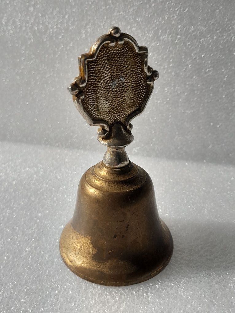 Clopoțel din bronz,  anii 30, h 10 cm