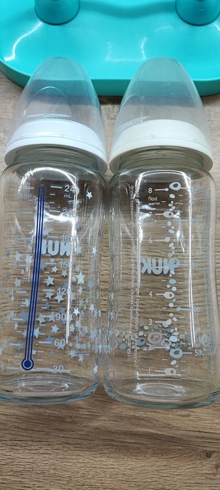 Стъклени шишета Nuk