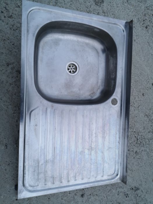 Chiuvetă bucătărie din inox 50 cm x 80 cm