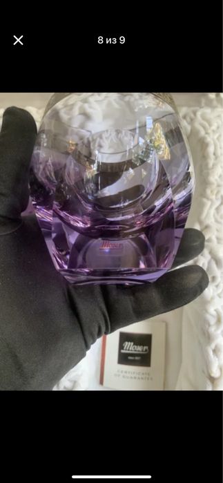 Moser Бокалы Чехия, оригинал