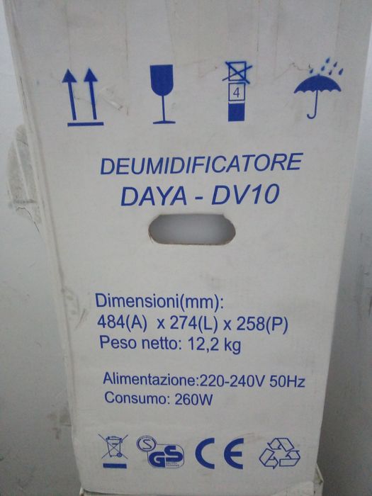 Dezumidificator DAYA 10l/24H