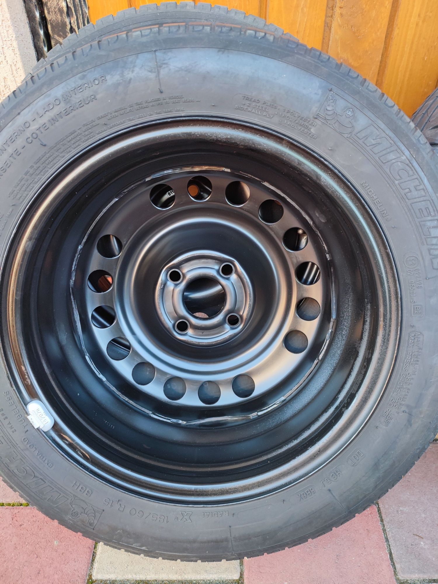 Jante originale GM Opel Corsa 185 60R15 Michelin de vară