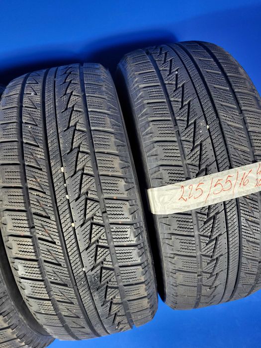 Vand set 4 anvelope 225 55 16 m+s - foarte bune