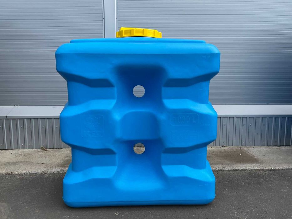 Емкость бак бочка 1000 литров прямоугольная с завода, гарантия