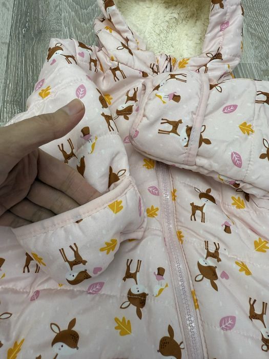 Теплые комбинезоны для девочек