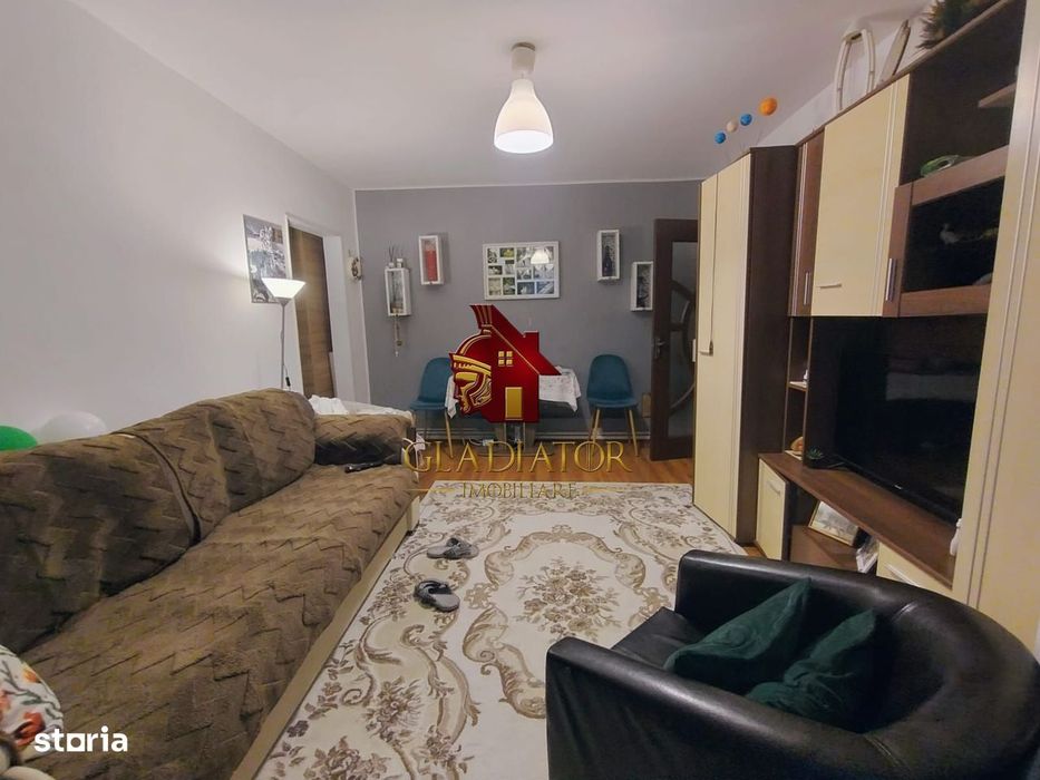 Apartament cu 3 camere, SD, Dacia - Bicaz Anemarket, parter inalt