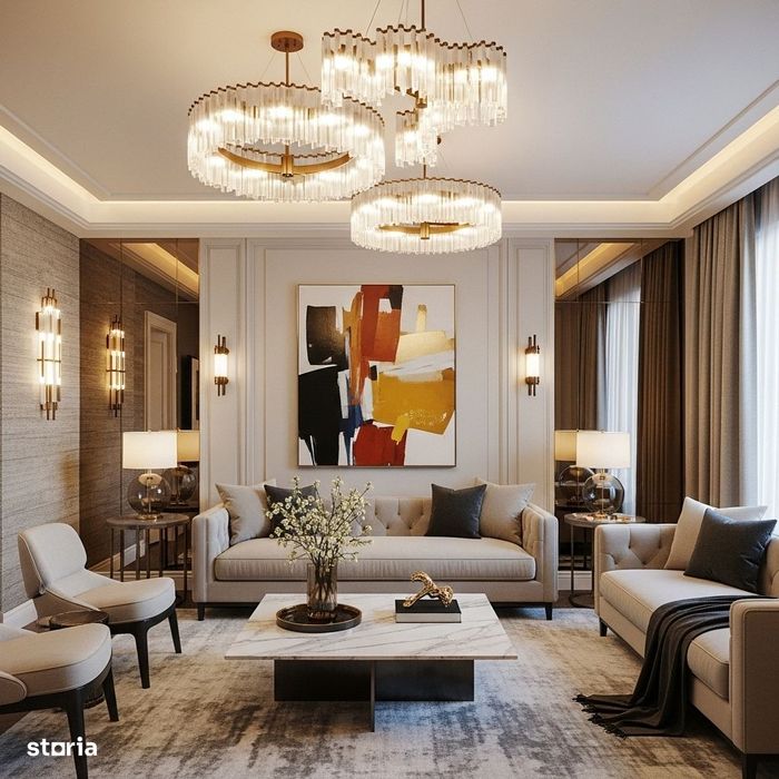 Locuinta moderna cu 3 camere, proiect de lux- Sector 5, zona centrala