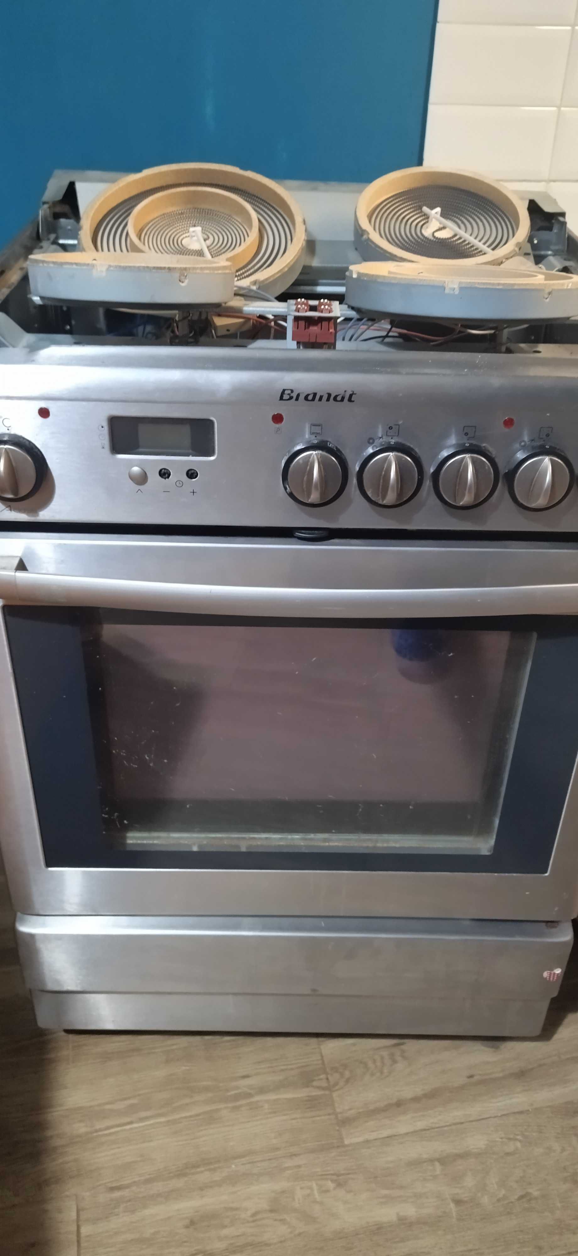 Печка Brandt 60 см за части