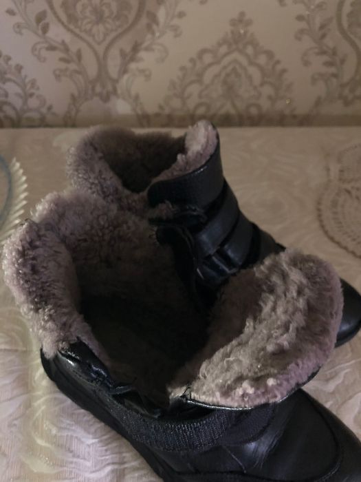 Детские сапожки натуральная кожа