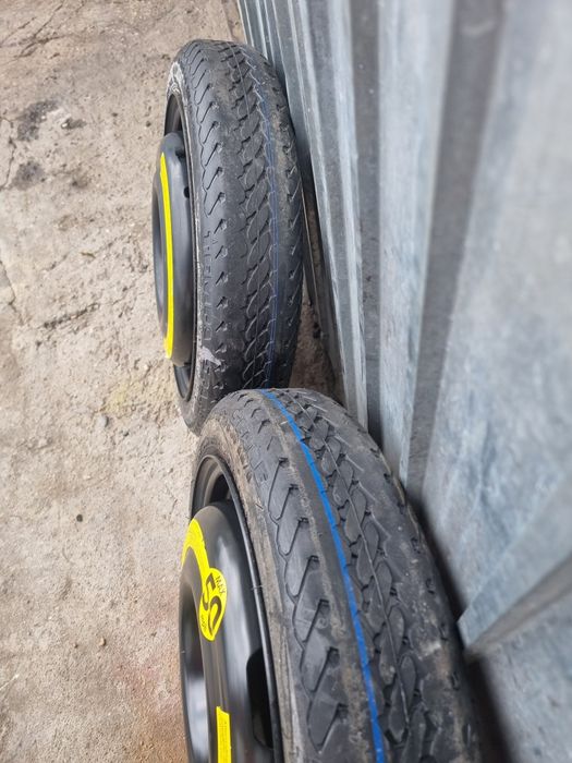 2 x Roata rezerva 4x100 Slim R14 T105/70/R14 57.1 Remorca/Motocultor