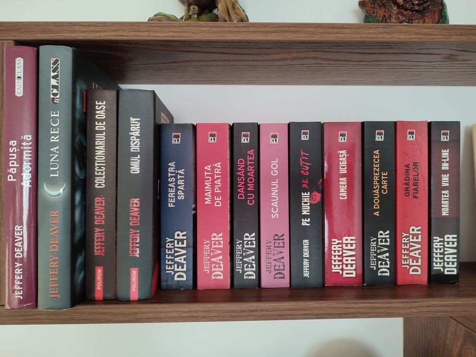 Jeffery Deaver - 13 romane polițiste