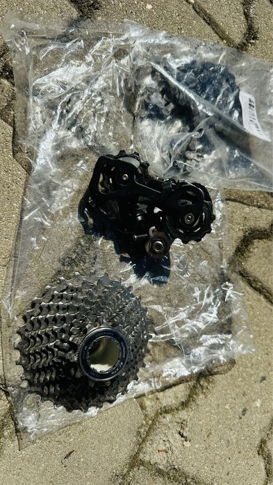 Deraior spate Shimano Ultegra+caseta 28 si lant