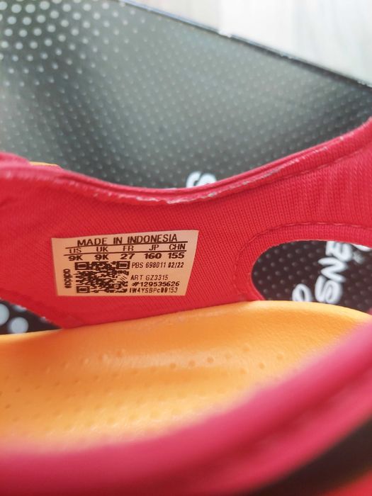Детски сандал/чехъл Adidas Mickey Disney 27 номер