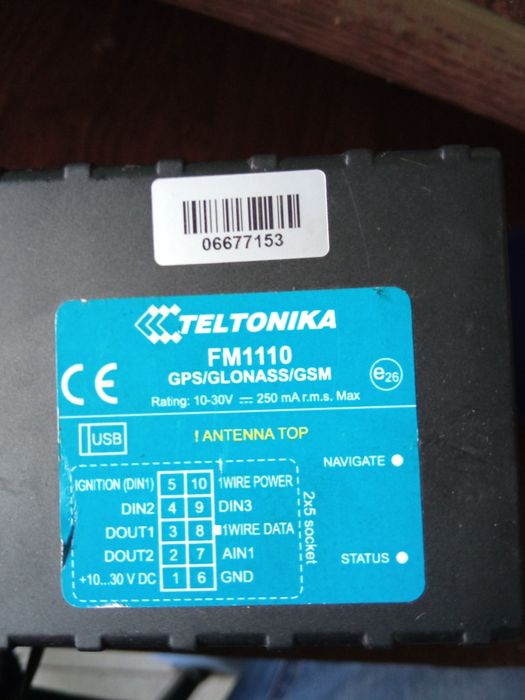 sistem gps auto teltonika fm1110