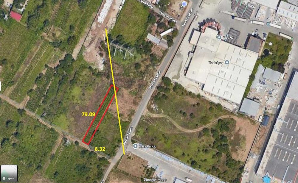 Teren Popesti Leordeni - Intravilan 500 mp