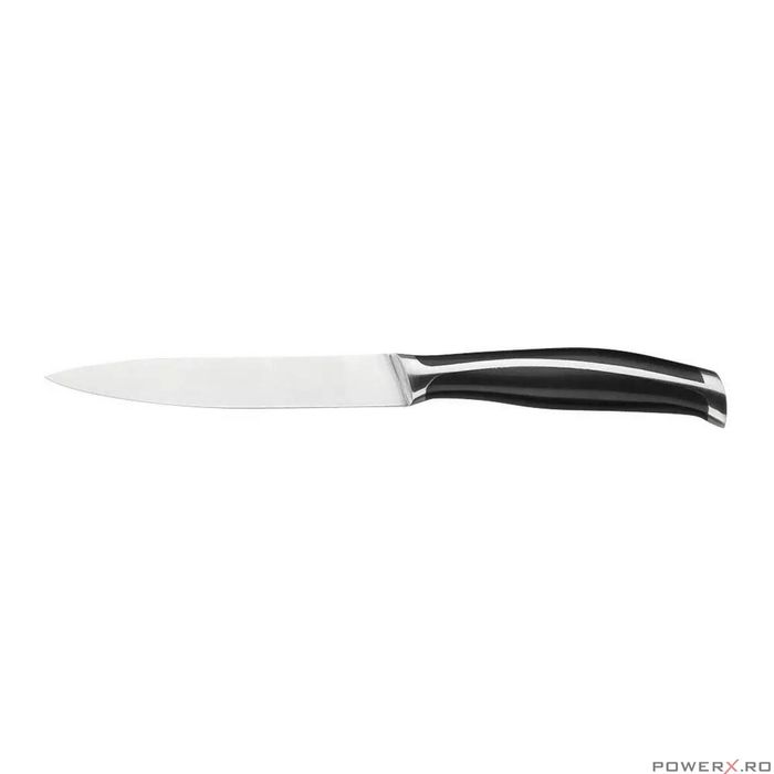 Cutit de tocat, inox, cu maner negru,12 cm, Kinghoff