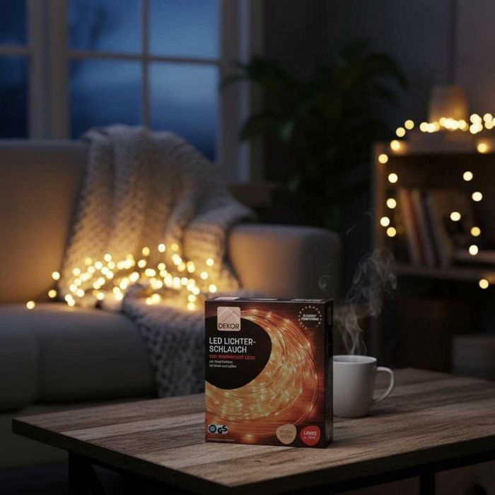 Светлинен LED маркуч Dekor LED Lichterschlauch, 10 м., 200 LED диода