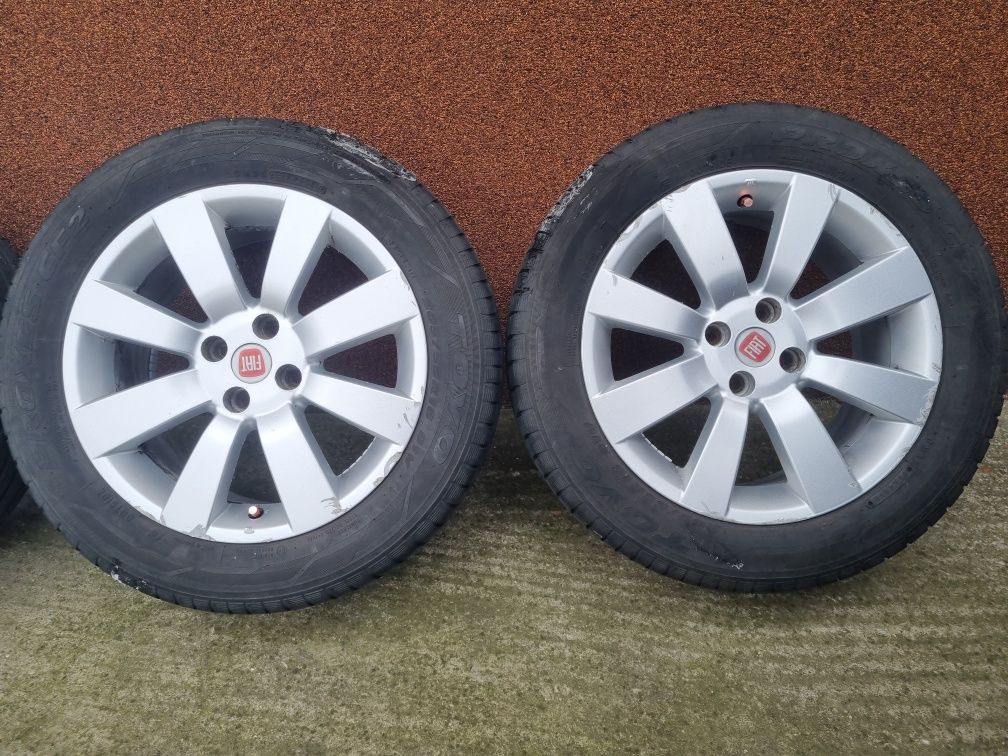 Jante Fiat, Alfa, Lancia  R16 4x98 cu anvelope vară 205/55R16