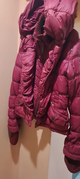 Дамски якета /Яке с пух М размер Яке с плетиво Л размер