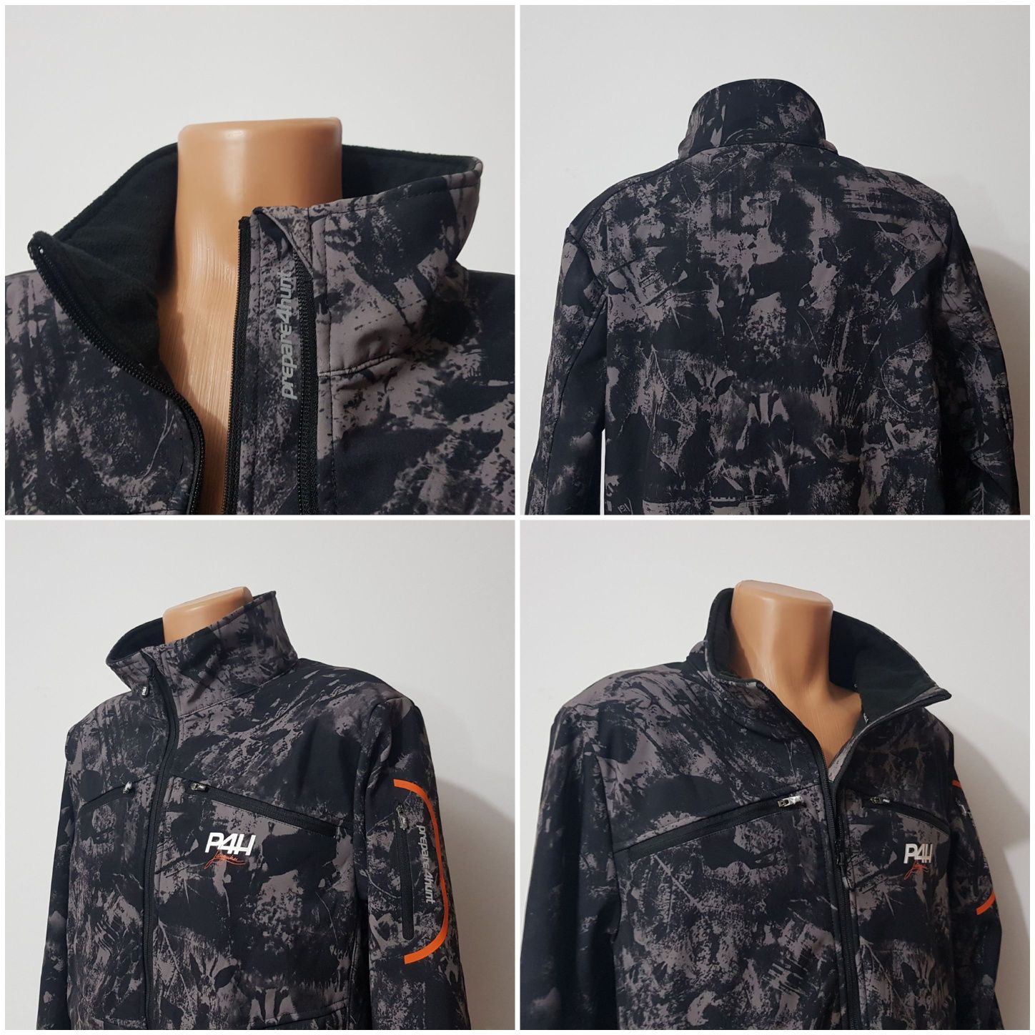 Geaca nouă profesională pt vânătoare P4H Supreme-Camo Softshell nr 56