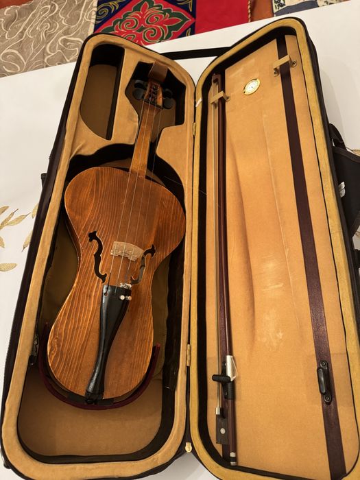 Муз/ый инструмент. Кобыз, прима для начинающих в хорошем состоянии.