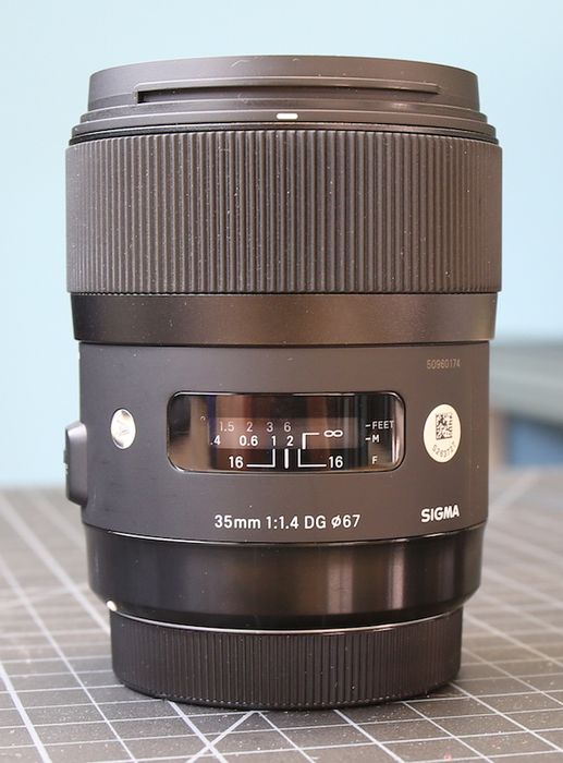 Обзор на Объектив Sigma AF 35mm f/1.4 DG HSM Art Canon