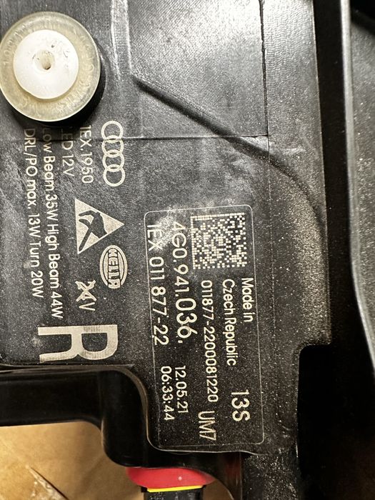 Far dreapta full led matrix audi a6.4g.cod:4g0941036.