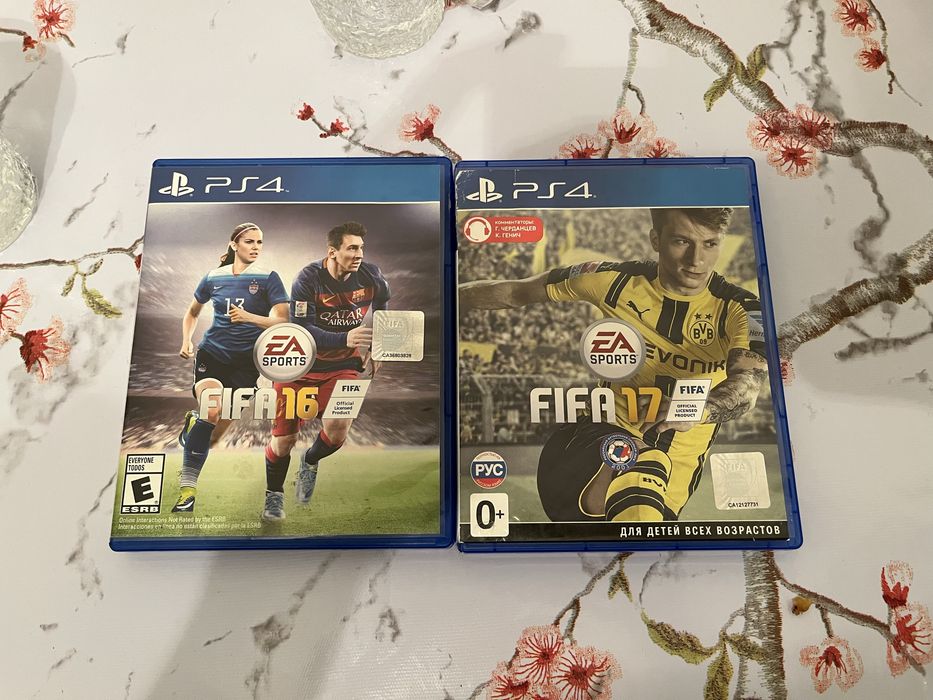 Диски на Ps4 Fifa