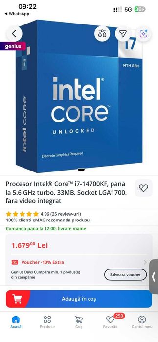 Intel® Core™ i7-14700KF  LGA1700