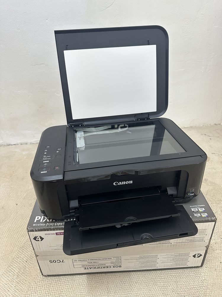 Мултифункционално мастиленоструйно устройство Canon Pixma MG3650S