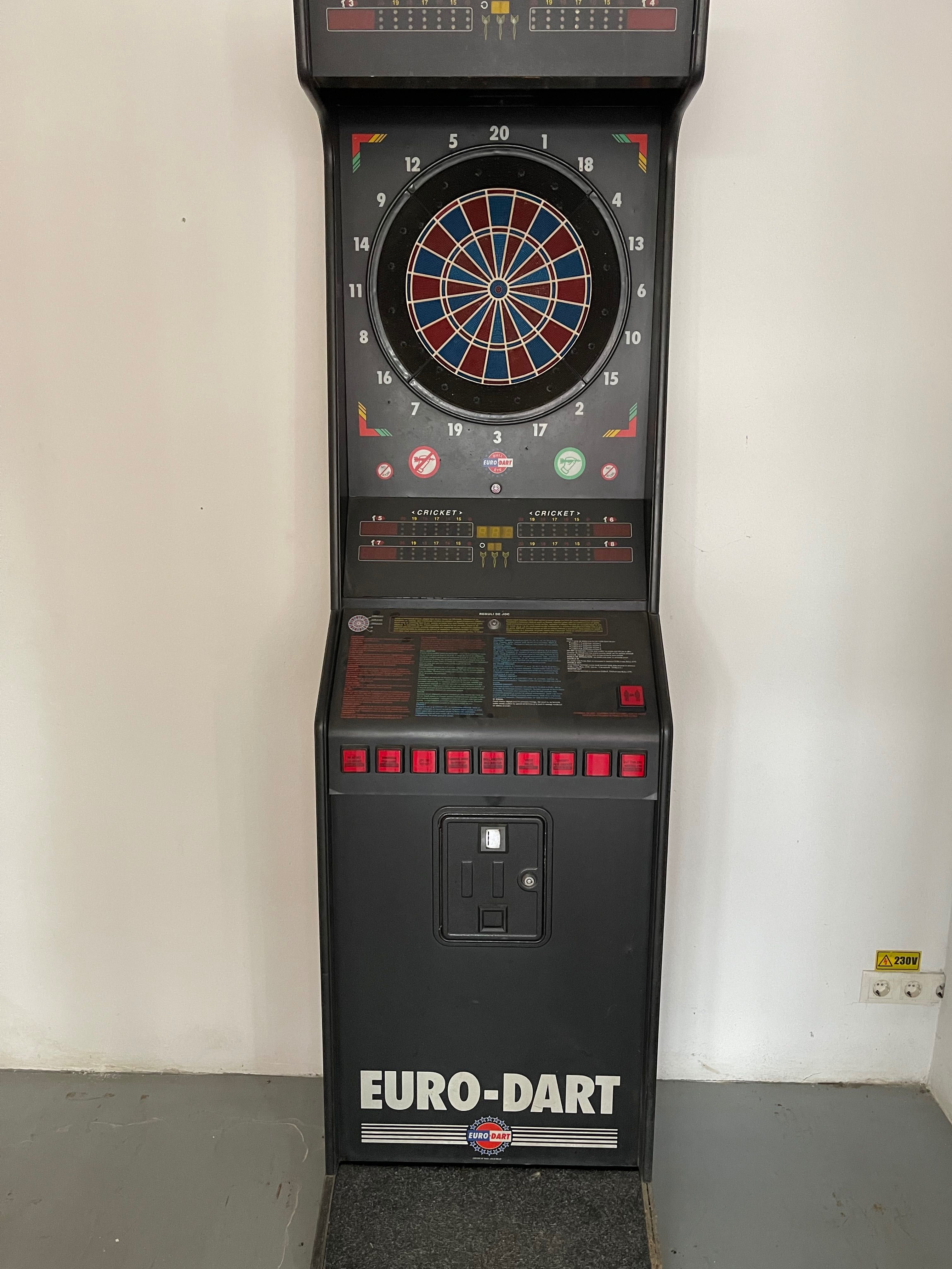 Apart electronic Euro Dart cu jetoane