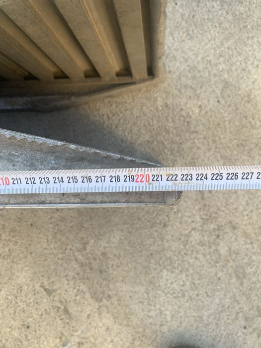 Vand rampi de aluminiu