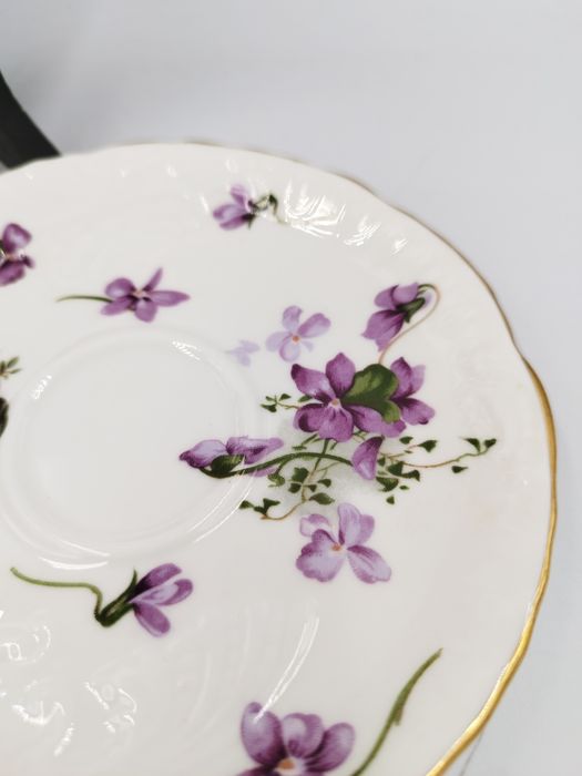 Hammersley SPODE , английски костен сет за кафе 
Victorian Violets