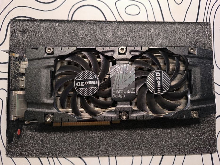 Продам видеокарту gtx 1070 inno3d 8gb