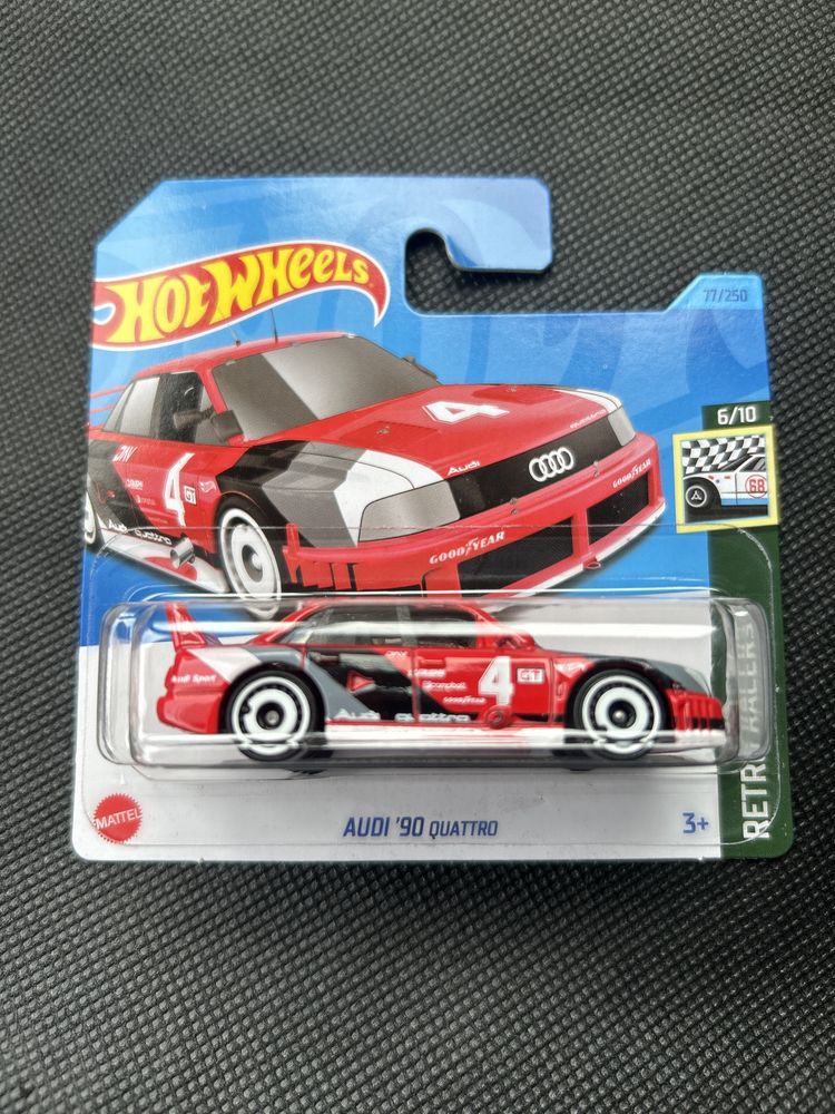 Machetă Hotwheels Audi Quattro ‘90