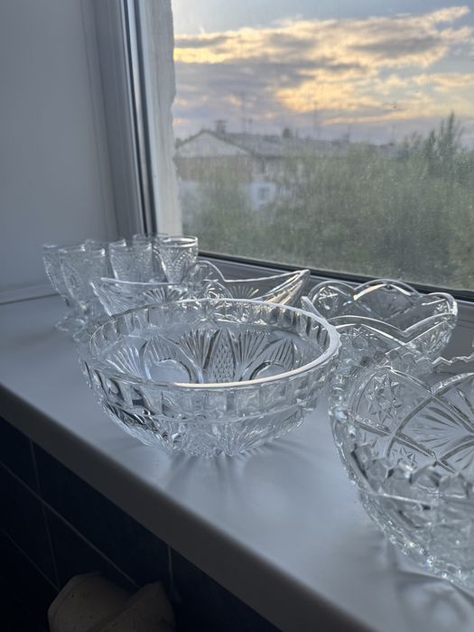 Хрустальные салатники