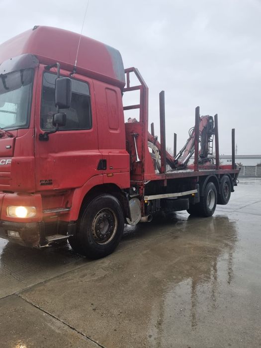 Daf cf cu macara forestiera