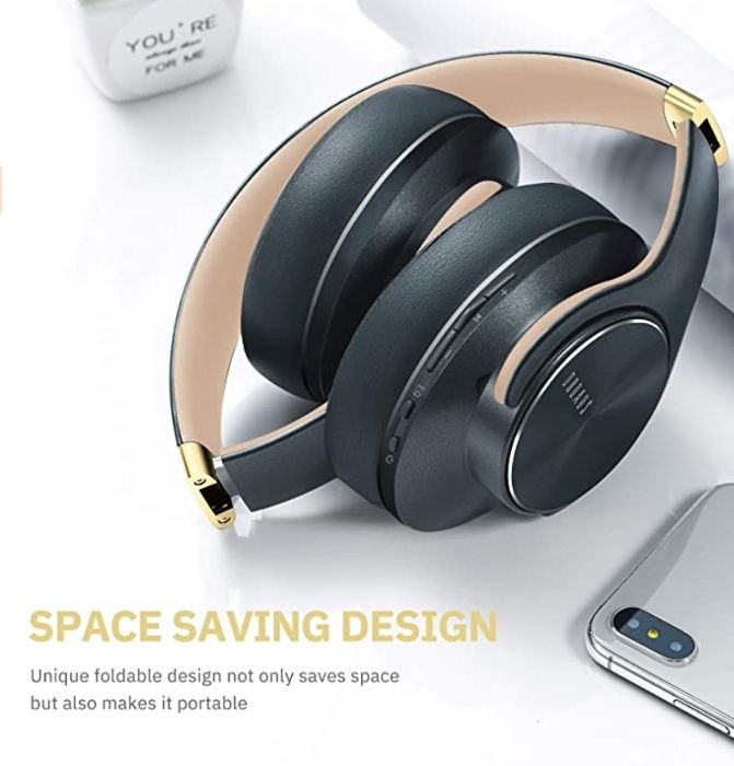 Căști DOQAUS Bluetooth / Wireless TV/PC/Phone NOU sigilat