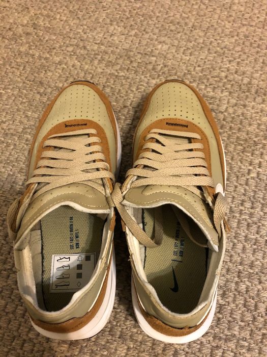 NikeWaffle One Leather 'Limestone Ale Brown маратонки