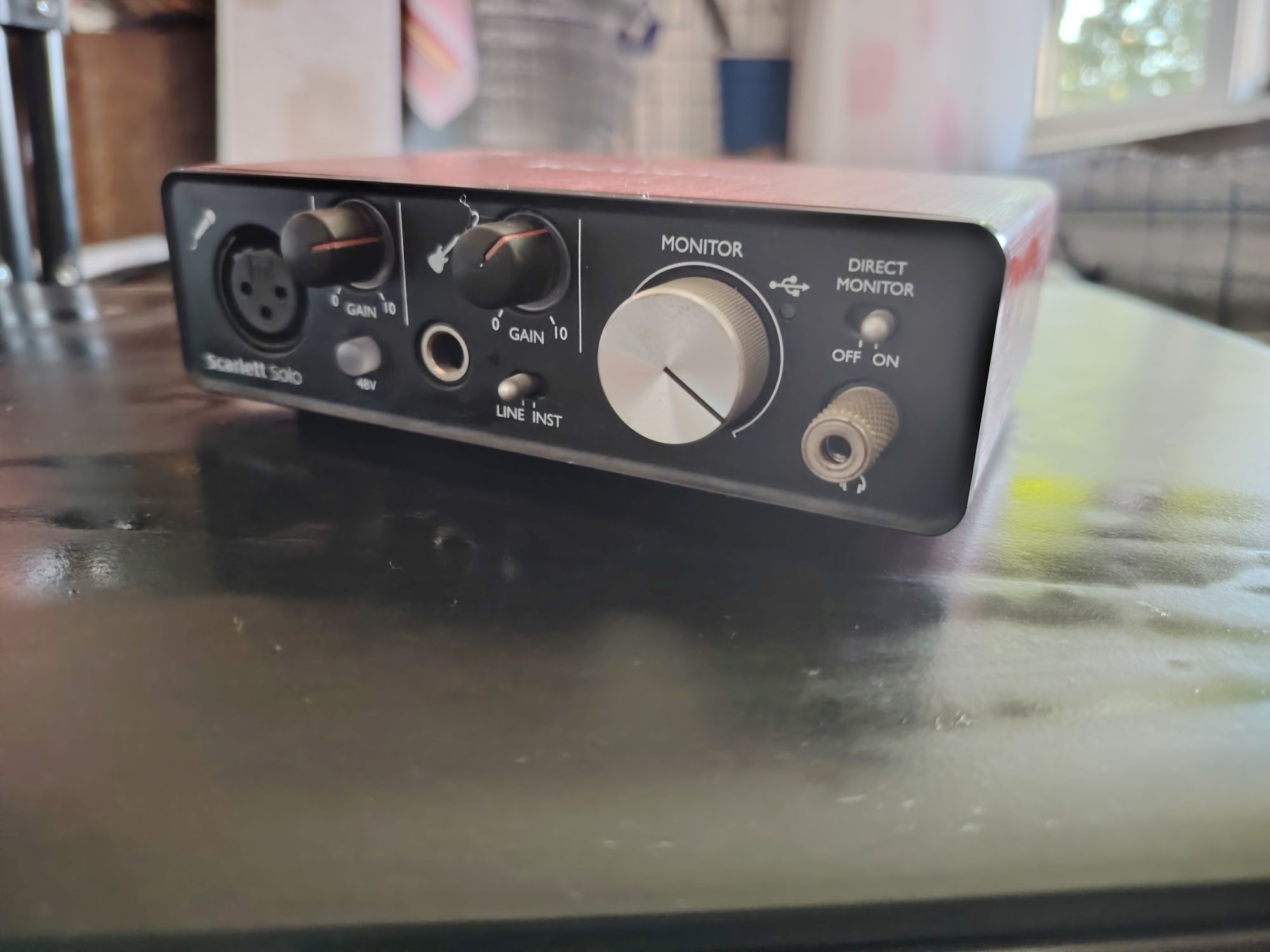 Rode nt-2 A  and Focusrite solo nd 2 gen