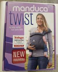 Manduca Twist Grey Mint хибридна ергономична раница за бебе от 0+м.