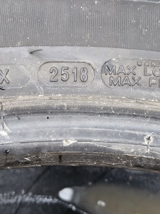 Vând 2 anvelope iarna 265/45/20 265/45r20 MICHELIN