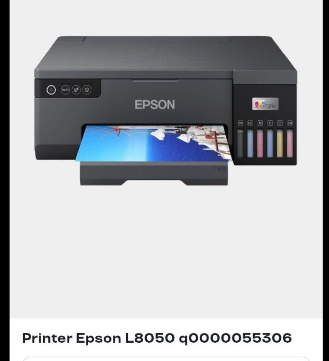 Срочно 2 та янги принтер сотилади.Маркаси  Canon pixma g3410 va Epson