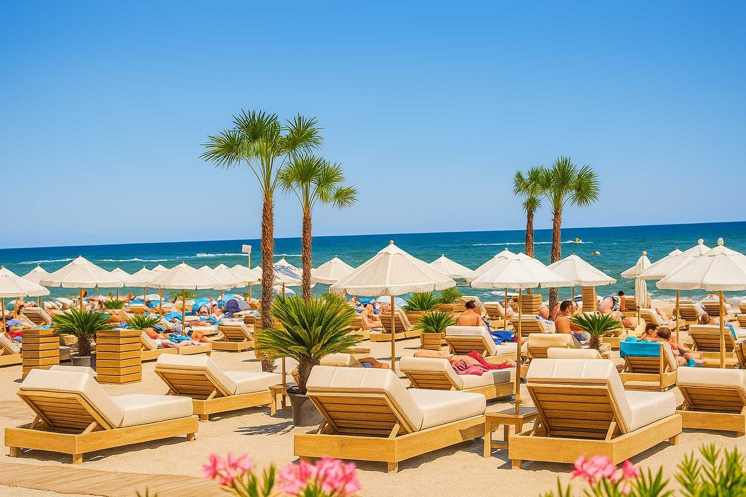 Cazare la Mare in Mamaia Nord - Studio pe Plaja cu Vedere la Mare